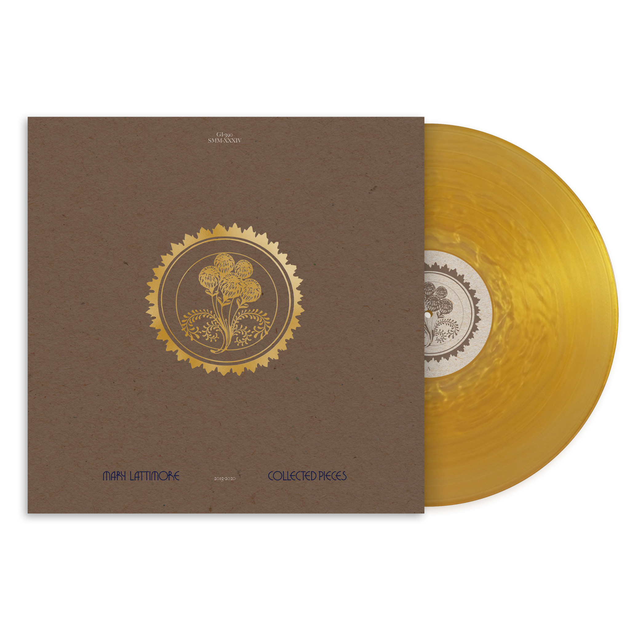 Ghostly International Mary Lattimore - Collected Pieces: 2015-2020 (Gold Vinyl)