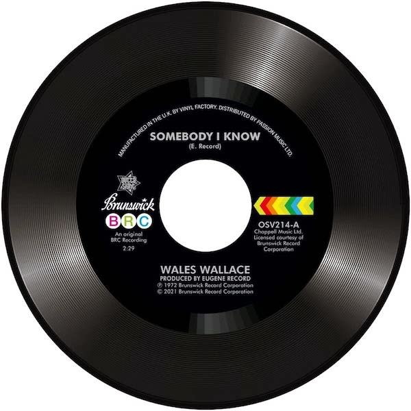 Outta Sight Wales Wallace / Walter Jackson - Somebody I Know / Let Me Come Back