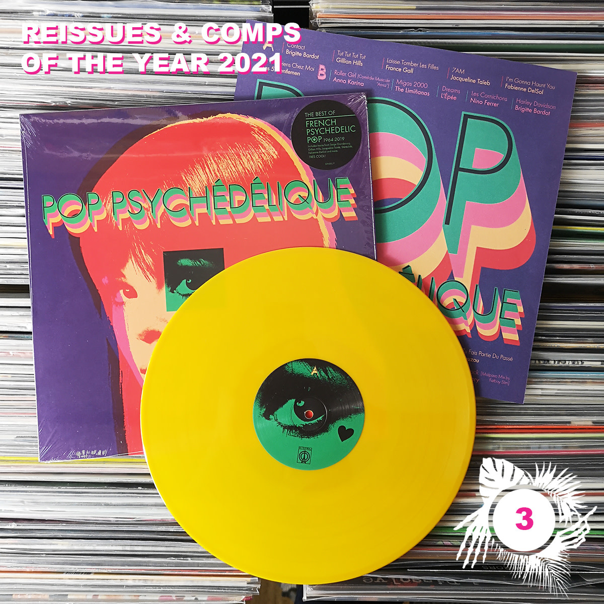 Two-Piers Various - Pop Psychedelique (Yellow Vinyl)