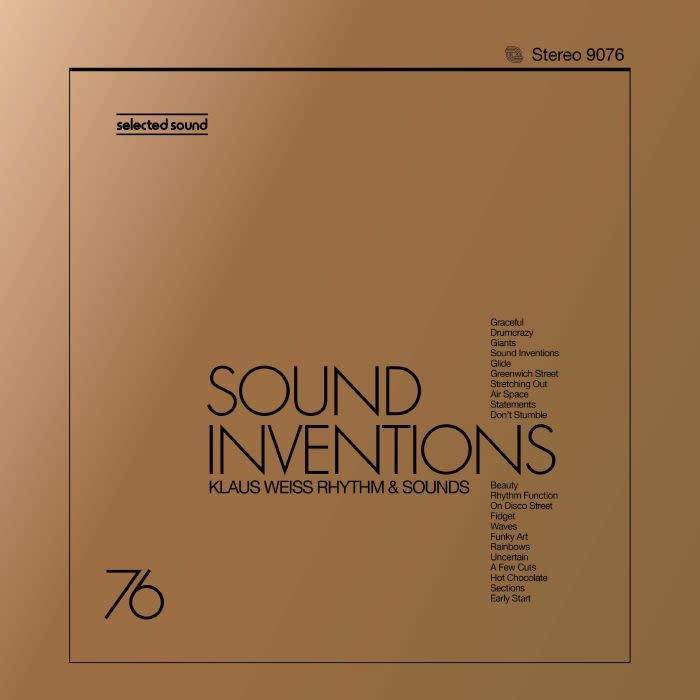 Be With Records Klaus Weiss Rhythm & Sounds - Sound Inventions