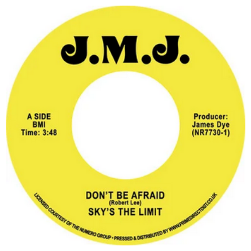 J.M.J Sky's The Limit - Don't Be Afraid / Don't Be Afraid - Inst (RSD 2022)