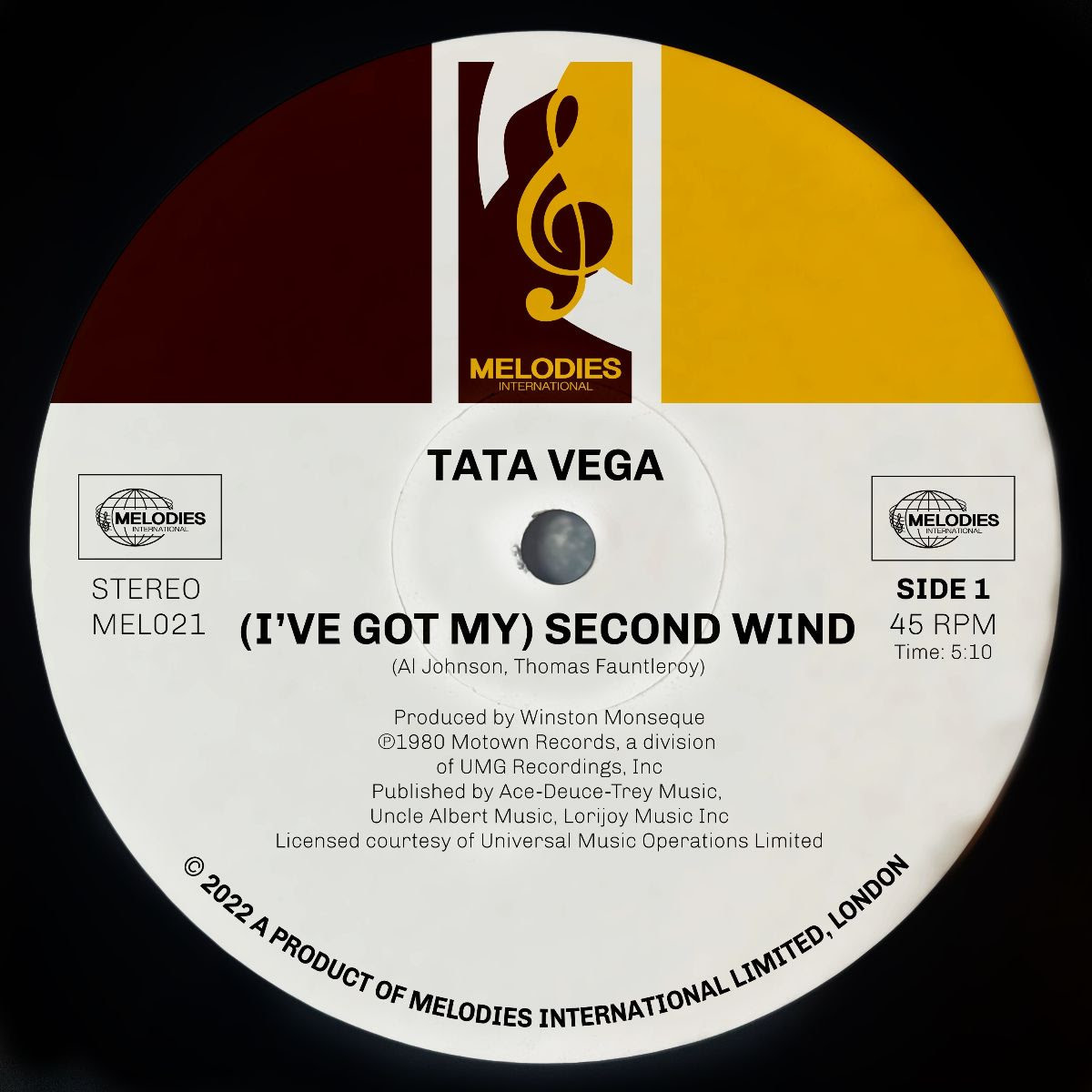 Melodies International Tata Vega & Al Johnson - I’ve Got My Second Wind