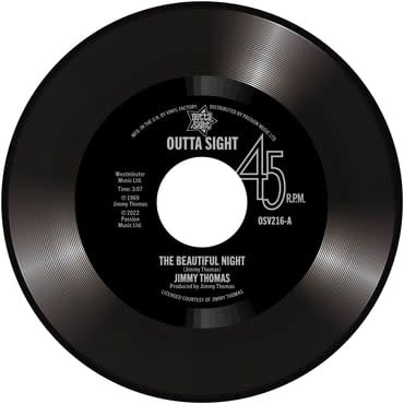 Outta Sight Jimmy Thomas - The Beautiful Night / Above A Whisper