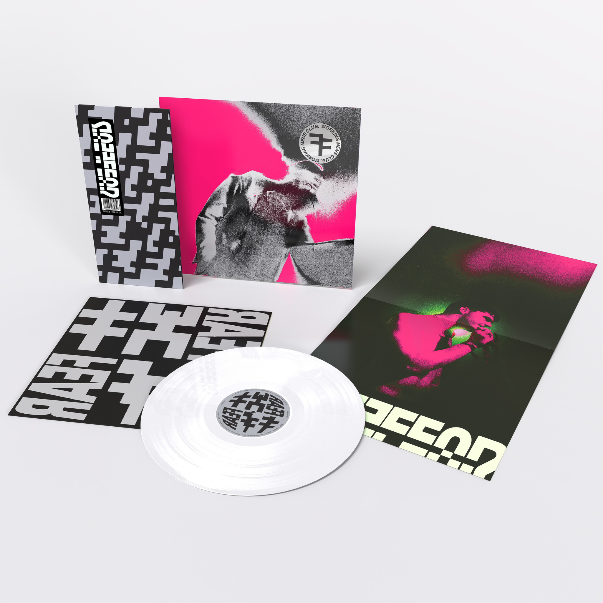 Heavenly Recordings Working Men's Club - Fear Fear (White Vinyl)