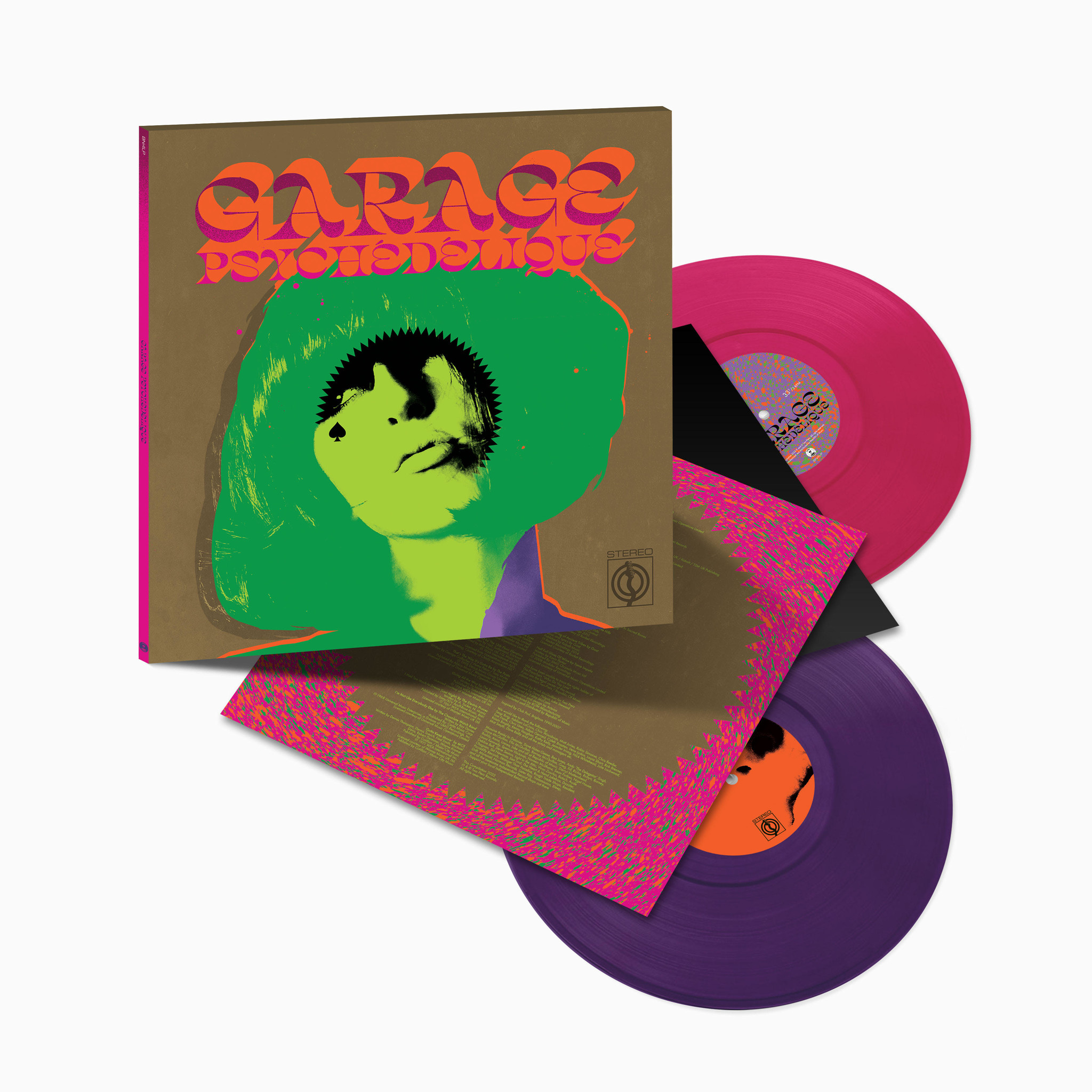 Two-Piers Various - Garage Psychedelique - (STP Exclusive Edition) (Purple / Cerise Vinyl)