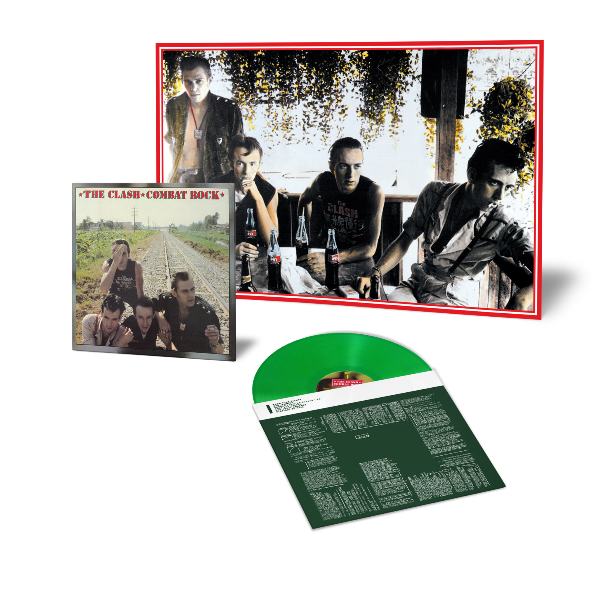 The Clash - Combat Rock (Green Vinyl) at STP Records