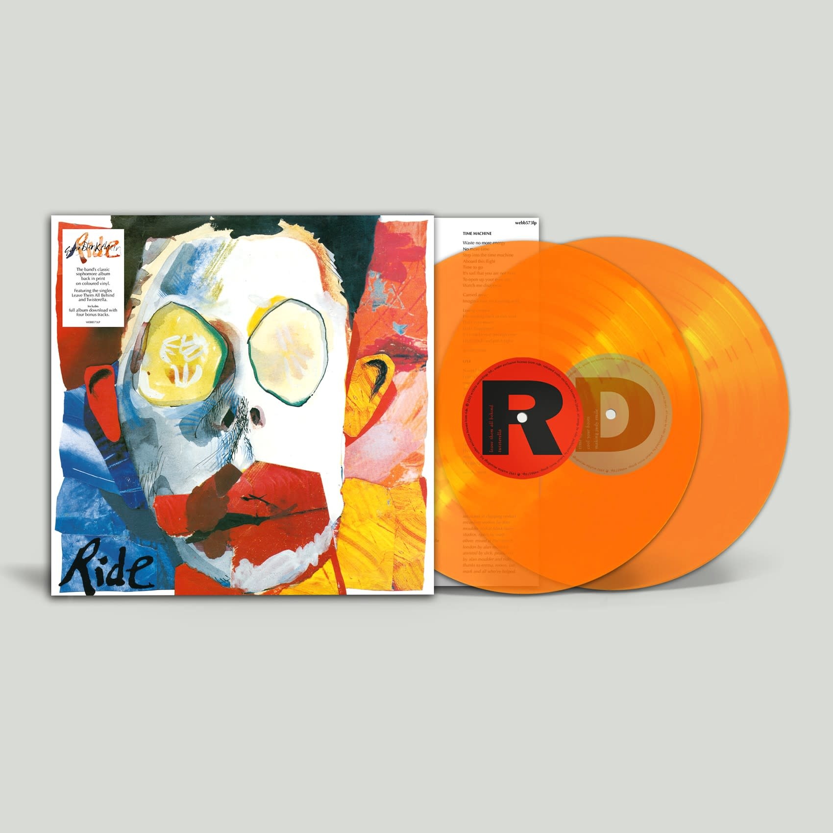 Wichita Records Ride - Going Blank Again (Orange Vinyl)