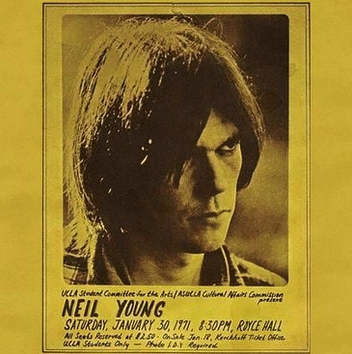 Warner Records Neil Young - Royce Hall 1971