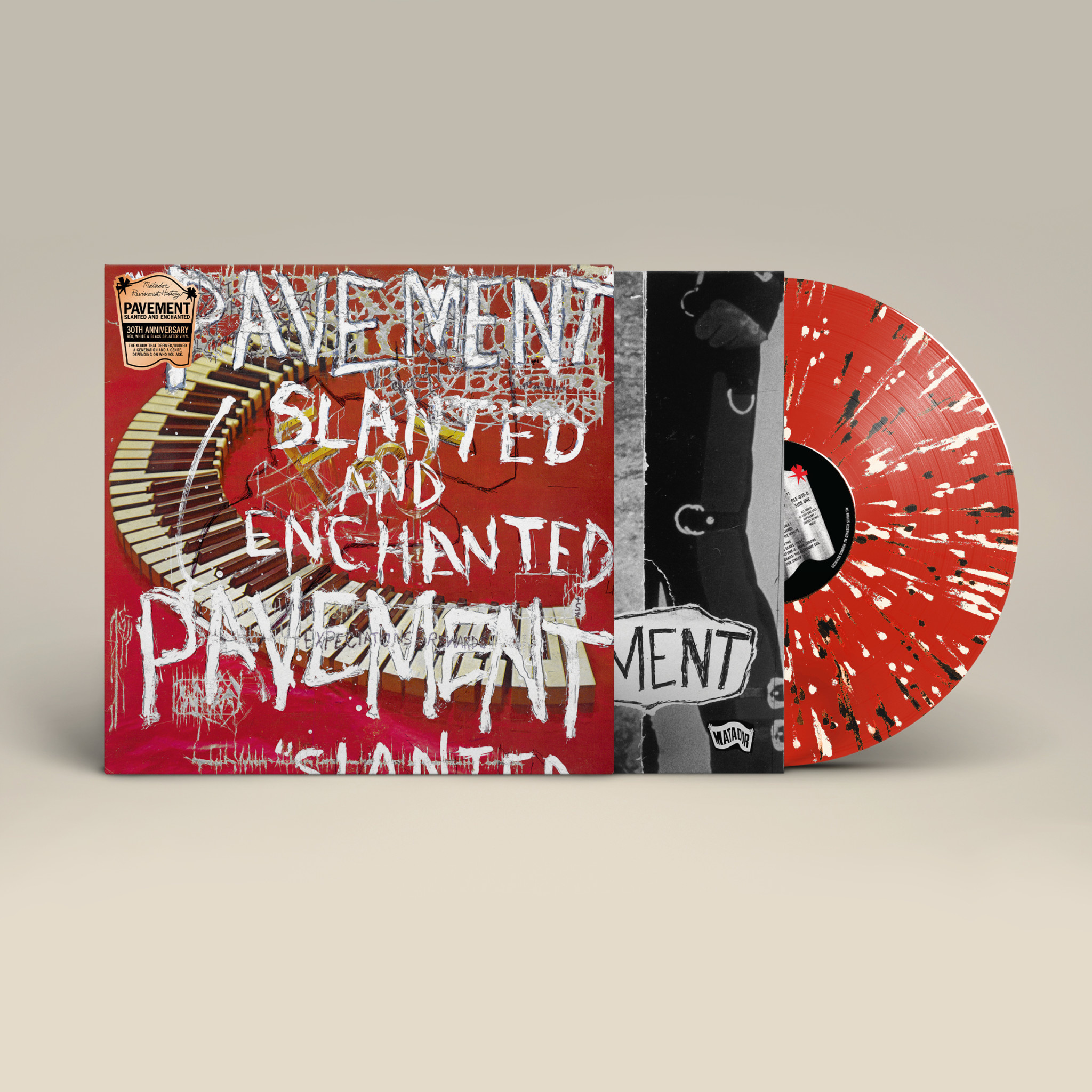 Matador Records Pavement  - Slanted & Enchanted (Splatter Vinyl)