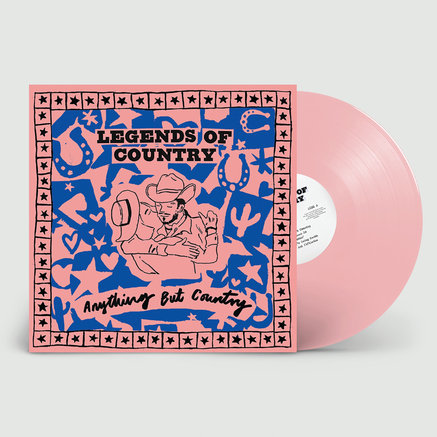Talk About Country Legends Of Country - Anything But Country (Pink Vinyl)