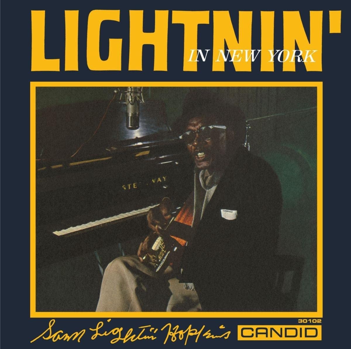 Candid Lightnin' Hopkins - Lightnin' in New York