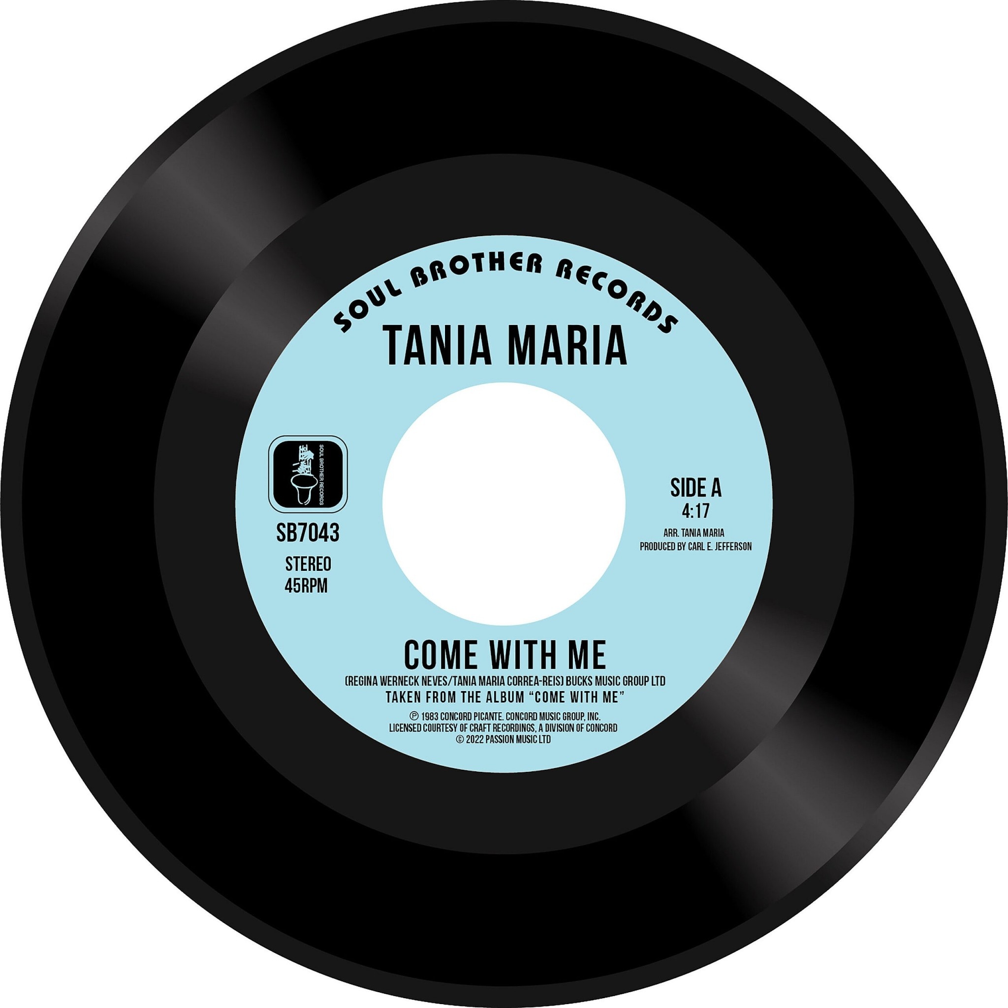 Soul Brother Records Tania Maria - Come With Me