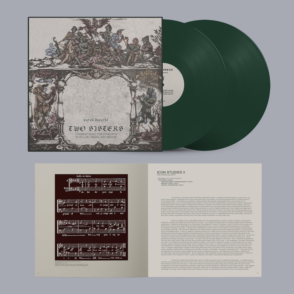 Late Music Sarah Davachi - Two Sisters (Dark Green Vinyl)