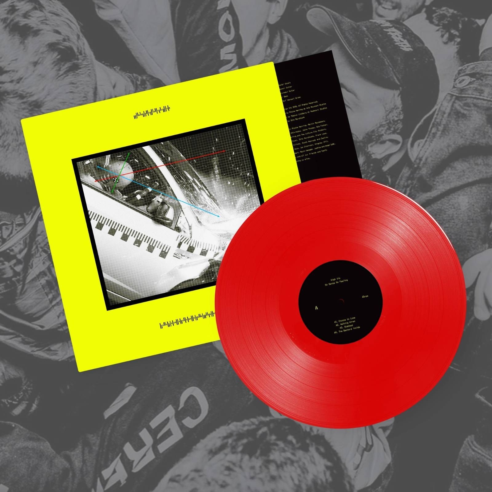 Venn Records High Vis - No Sense No Feeling (Red Vinyl)