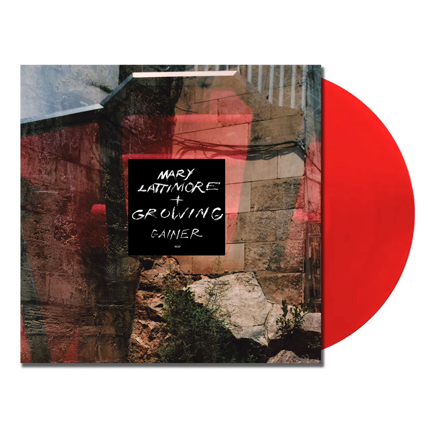 Silver Current Records (SIGNED) Mary Lattimore & Growing - Gainer (Red Vinyl)