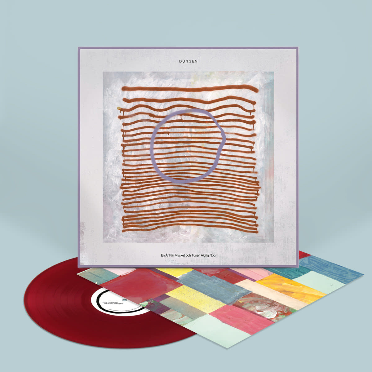 100% Records Dungen - En Är För Mycket och Tusen Aldrig Nog (Burgundy Vinyl + Exclusive Slipmat)