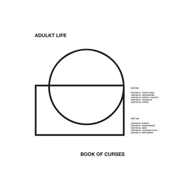 What's Your Rupture? Adulkt Life - Book Of Curses (White Edition)