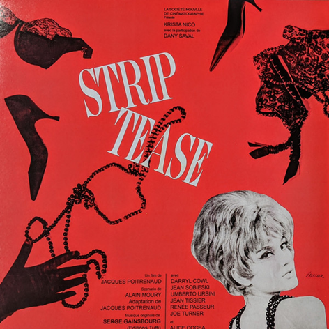 Serge Gainsbourg ‎– Strip-Tease (Red Vinyl)