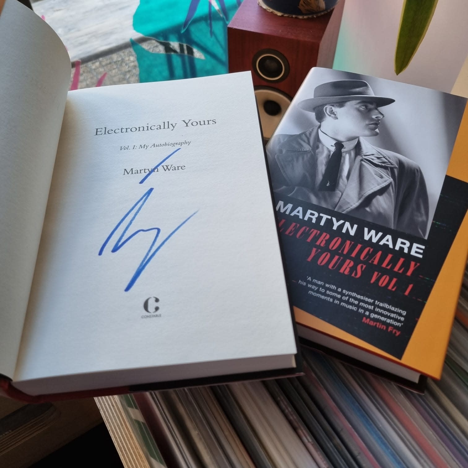 Little Brown Book Group Martyn Ware - Electronically Yours Vol. I: My Autobiography (SIGNED COPIES)