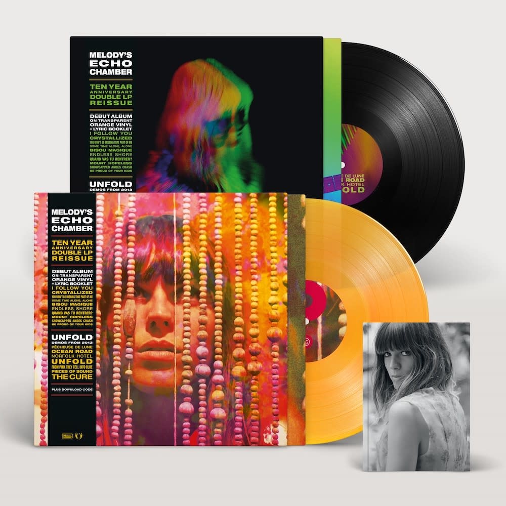 Domino Records Melody's Echo Chamber - Melody's Echo Chamber (Orange & Black Vinyl)