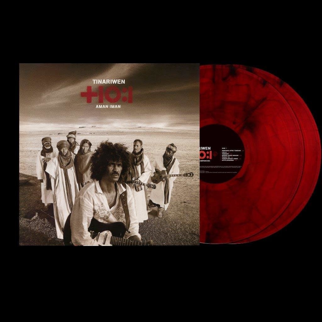 Concord Tinariwen - Aman Iman: Water Is Life (Red Black Marbled Vinyl)