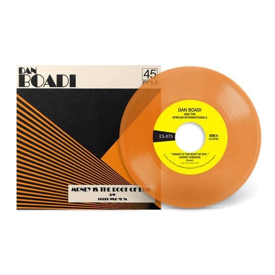 Numero Group Dan Boadi & The African Internationals - Money is the Root of Evil / Duodu Wuo Ye Ya (Orange Vinyl)