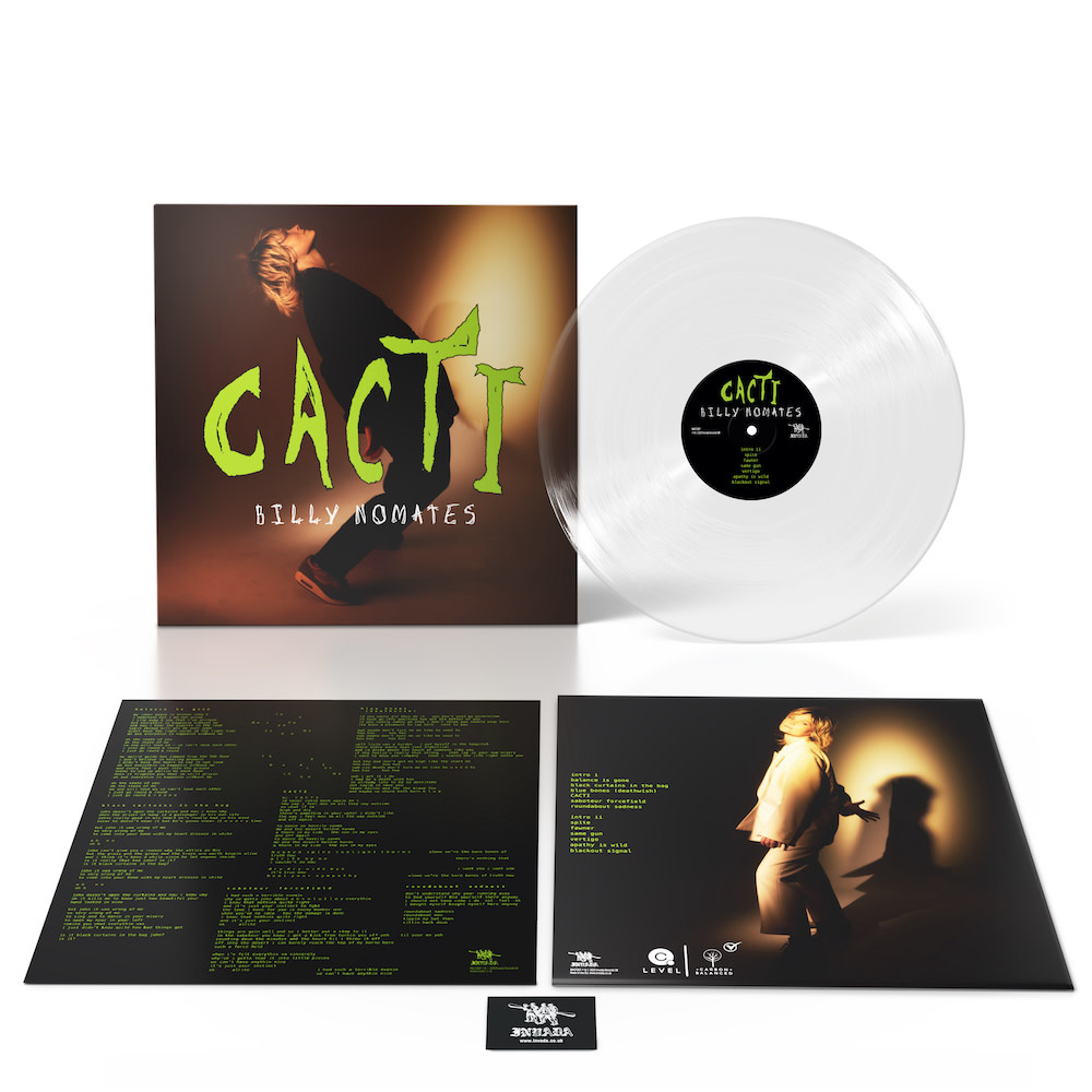 Invada Records Billy Nomates - CACTI (Clear Vinyl)