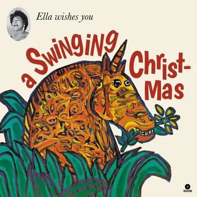 Waxtime In Colour Ella Fitzgerald - Ella Wishes You A Swinging Christmas (White Vinyl)
