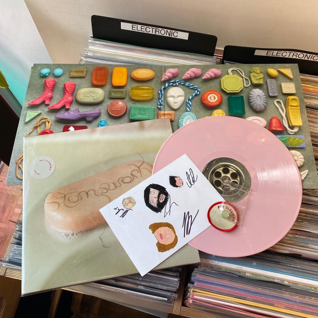 4AD Dry Cleaning - Stumpwork (Pink Vinyl) + SIGNED PRINT