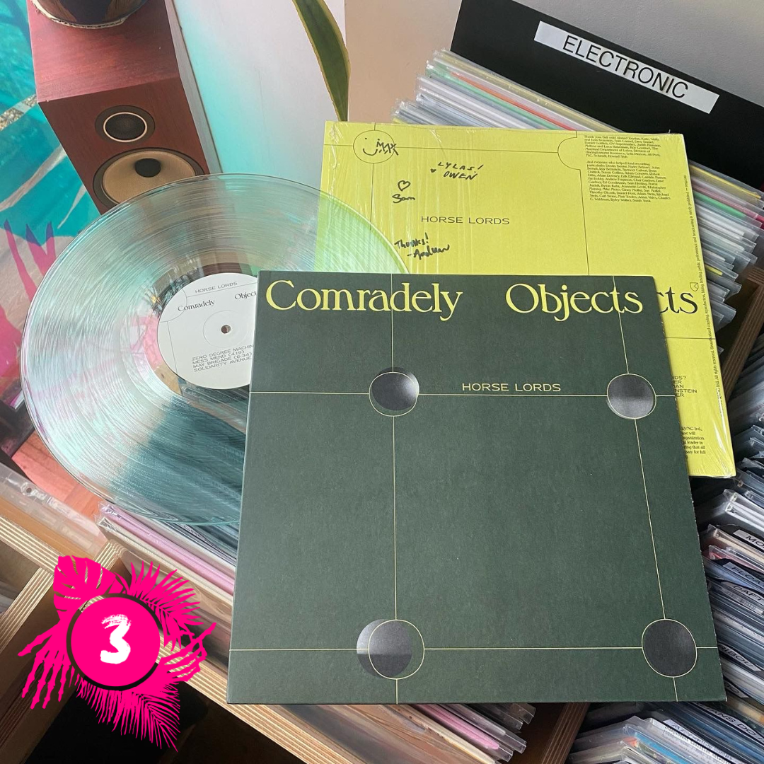 RVNG (SIGNED) Horse Lords - Comradely Objects (STP Exclusive Edition)