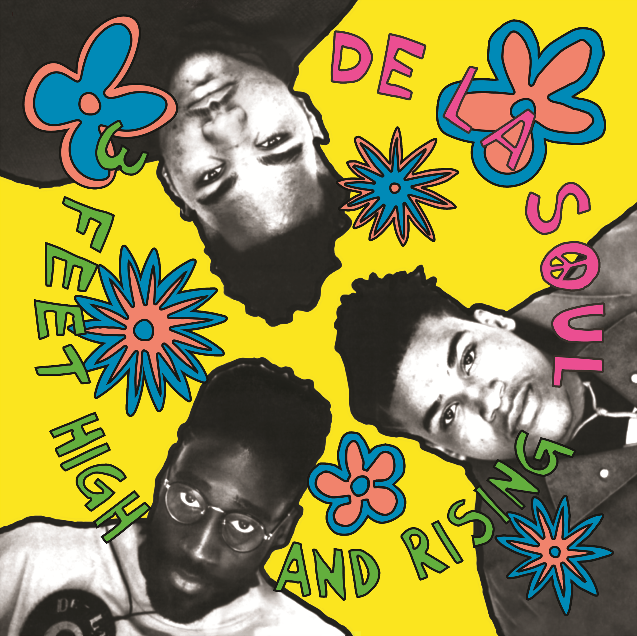 Chrysalis Records De La Soul - 3 Feet High And Rising + POSTER