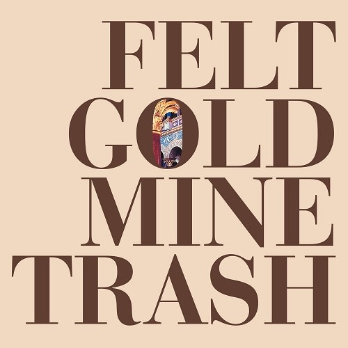 Cherry Red Felt - Gold Mine Trash