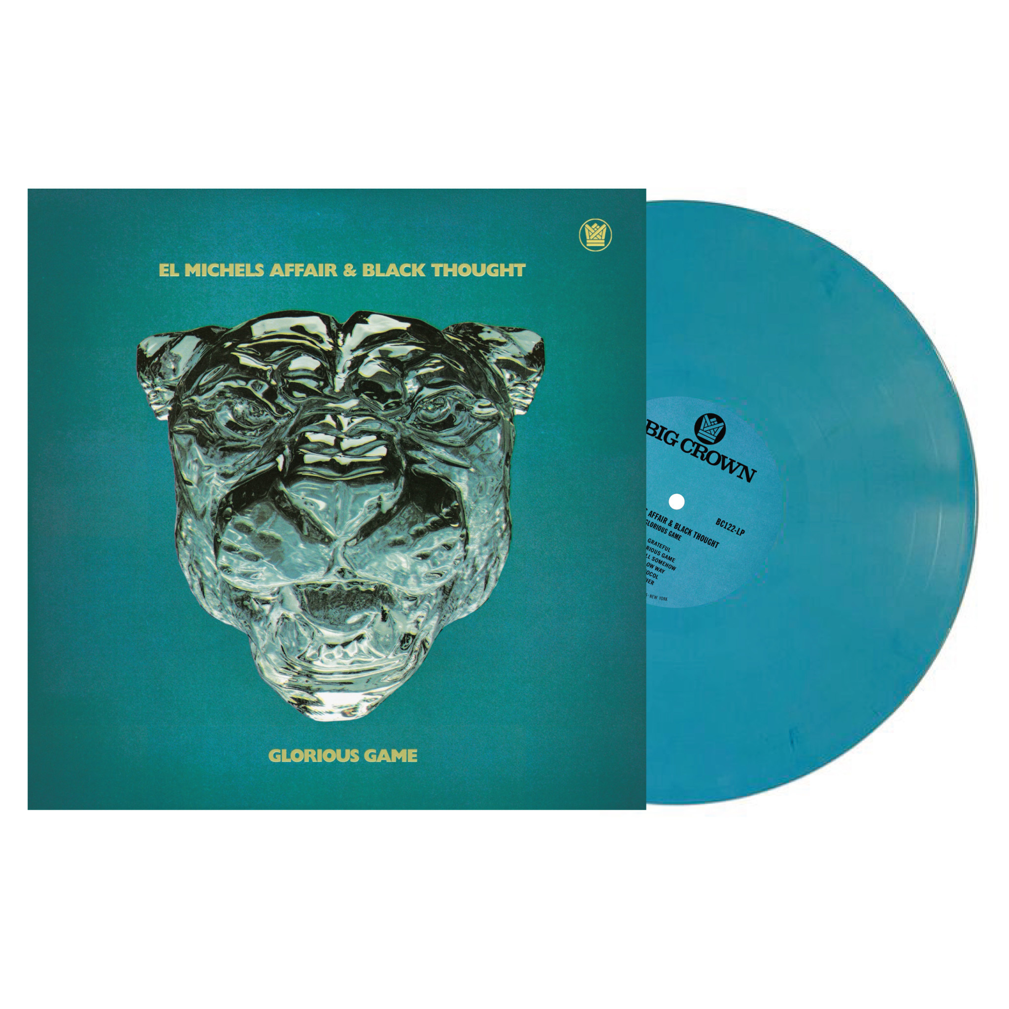 Big Crown Records El Michels Affair & Black Thought - Glorious Game (Blue Vinyl)