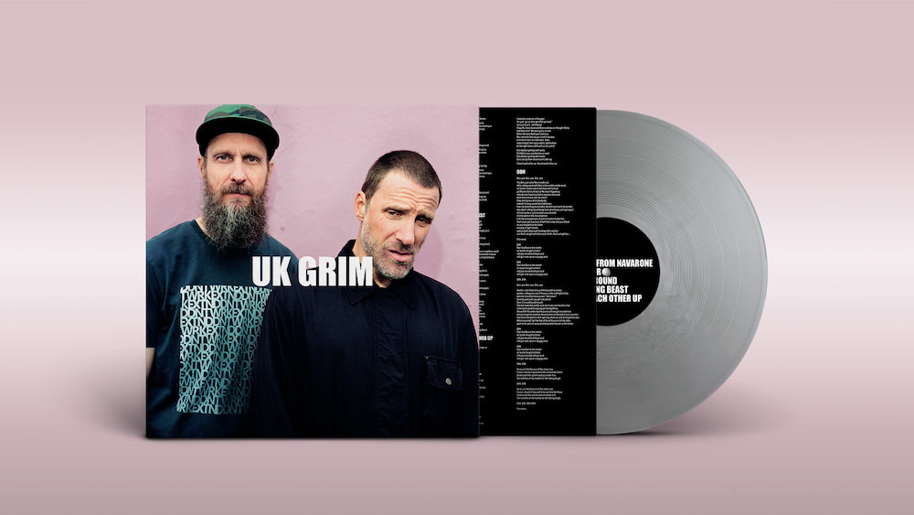 Rough Trade Records The Sleaford Mods - UK Grim (Silver Vinyl) w/Sticker Sheet