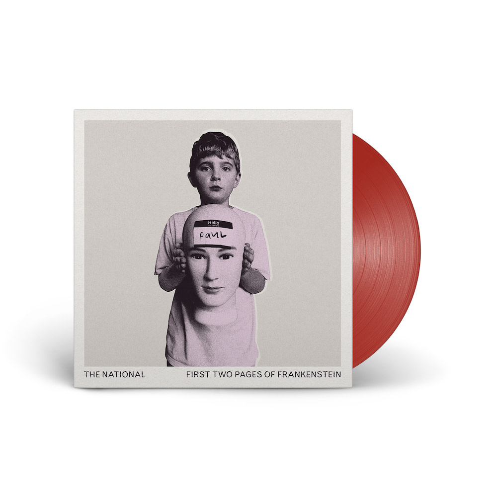 4AD The National  - First Two Pages Of Frankenstein (Red Vinyl)