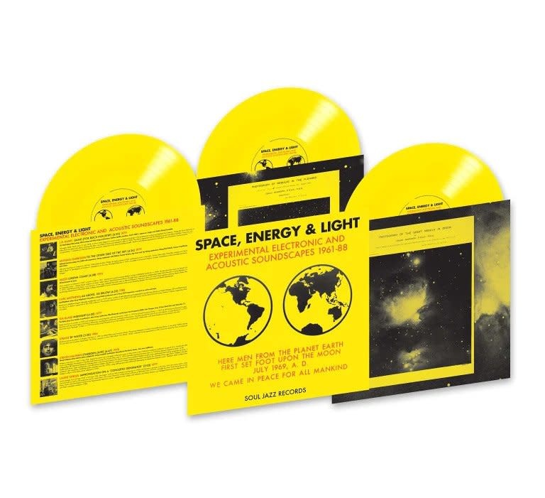 Soul Jazz Records Various - Space, Energy and Light - Experimental Electronic And Acoustic Soundscapes 1961 - 88 (Yellow Vinyl)