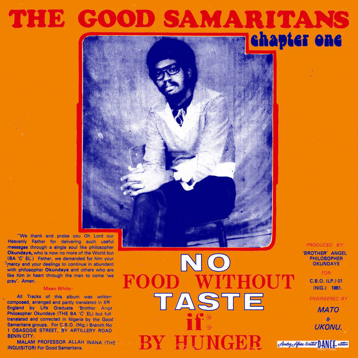 Analog Africa The Good Samaritans - No Food Without Taste If By Hunger