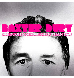 Heavenly Recordings (SIGNED POSTCARD) Baxter Dury - I Thought I Was Better Than You