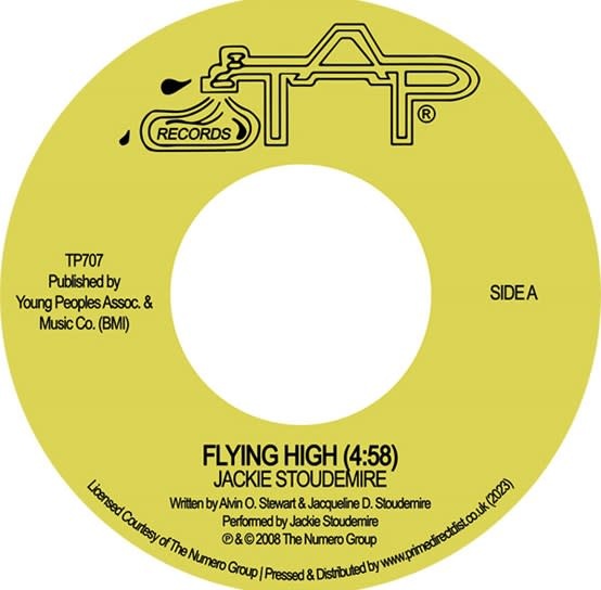 TAP Records Jackie Stoudemire - Flying High / Guilty (RSD 2023)