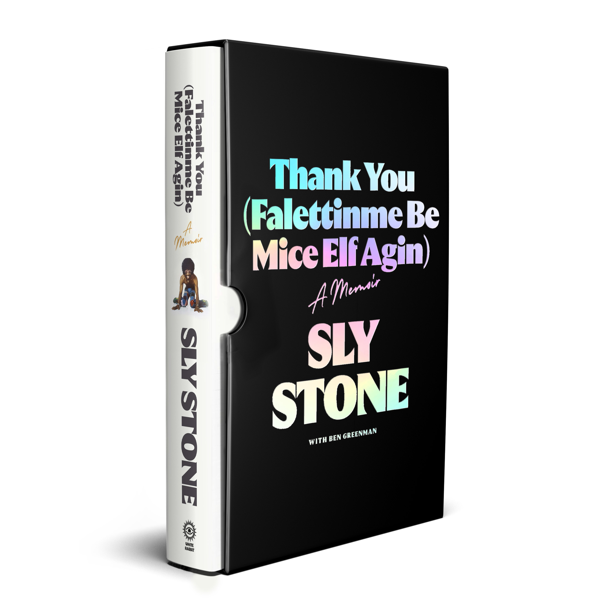 White Rabbit Books Sly Stone - Thank You (Falettinme Be Mice Elf Agin) SIGNED SLIPCASE EDITION