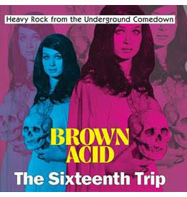 Riding Easy Records Various - Brown Acid: The Sixteenth Trip (Coloured Vinyl)