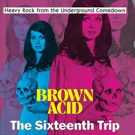 Riding Easy Records Various - Brown Acid: The Sixteenth Trip (Coloured Vinyl)