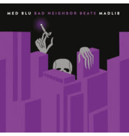 Bang Ya Head Med, Blu, Madlib - Bad Neighbor Beats - Special Edition Instrumentals (Purple & Black Vinyl)