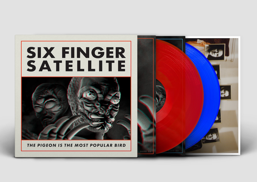 Sub Pop Records Six Finger Satellite - The Pigeon Is The Most Popular Bird (Red & Blue Vinyl)