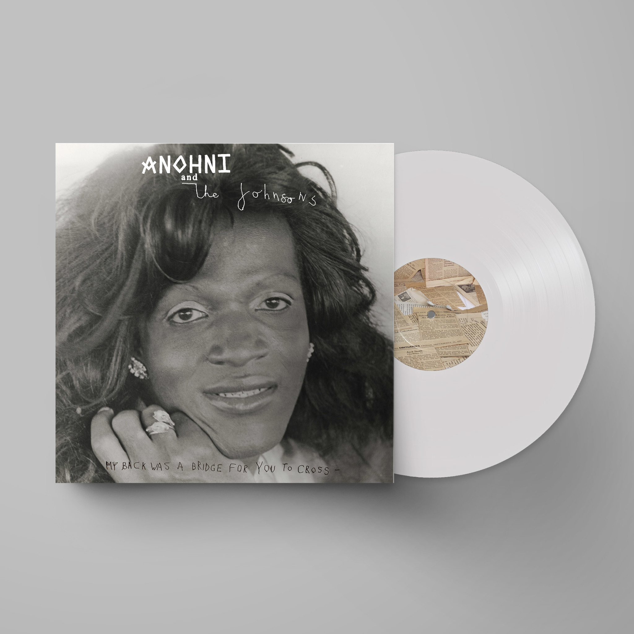 Rough Trade Records ANOHNI and the Johnsons - My Back Was A Bridge For You To Cross (White Vinyl) + PRINT