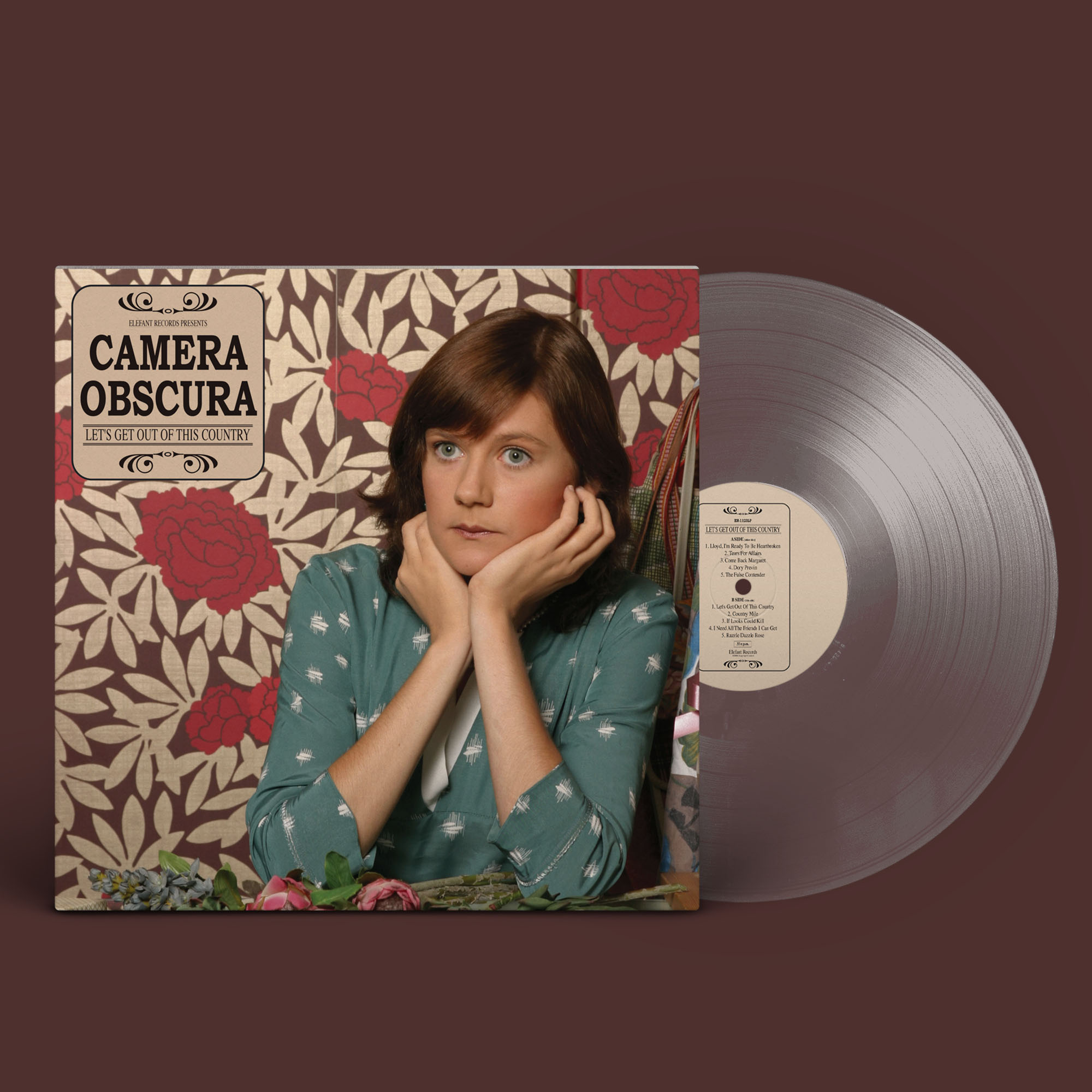 Elefant Camera Obscura - Let's Get Out Of This Country (Clear Vinyl)