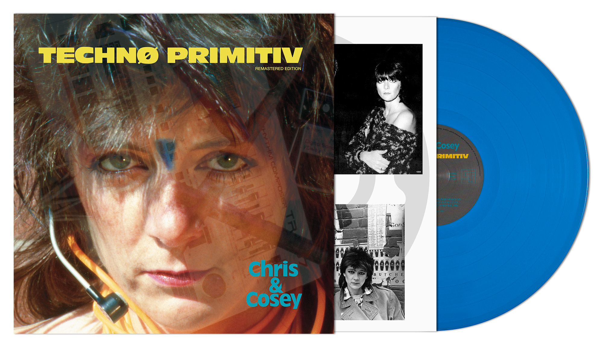 CTI Chris & Cosey - Techno Primitiv (Blue Vinyl)