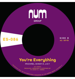 Numero Group Michael A. Dixon & J.O.Y - You're Everything b/w You're All I Need (Purple Vinyl)