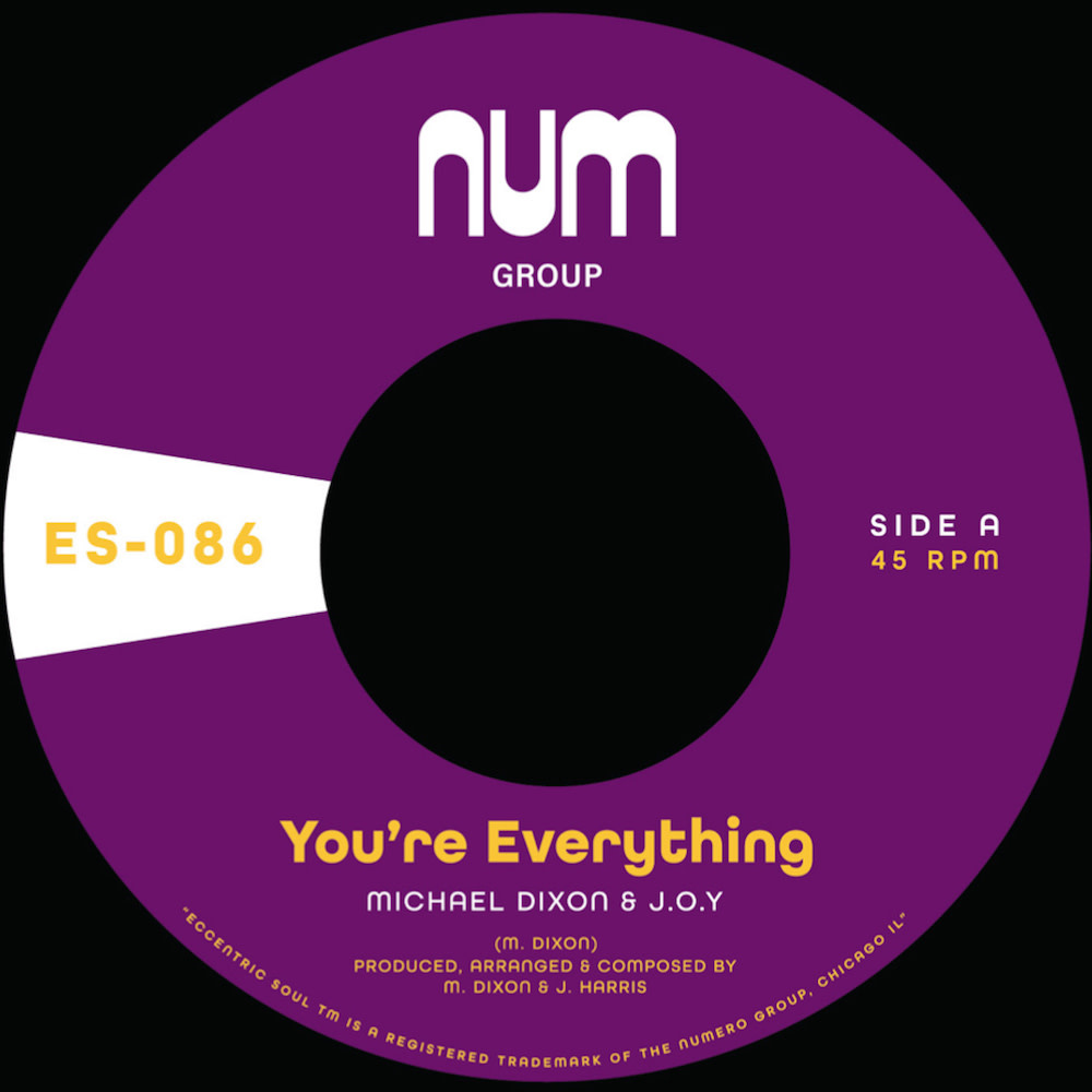 Numero Group Michael A. Dixon & J.O.Y - You're Everything b/w You're All I Need