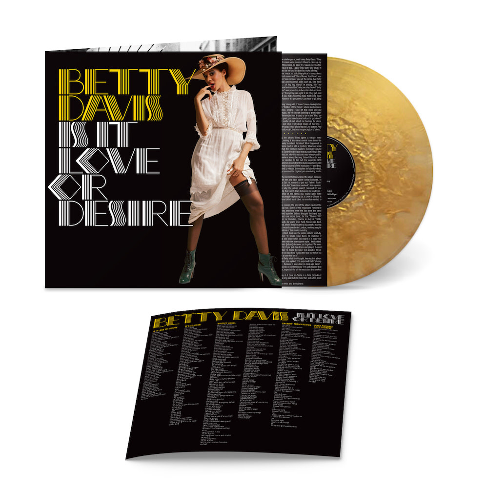 Light In The Attic Betty Davis - Is It Love Or Desire? (Gold Vinyl)